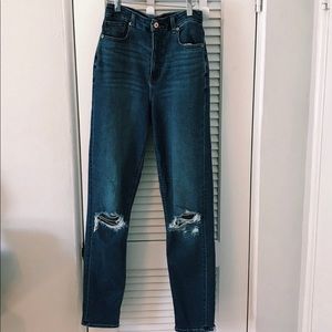 aeo stretch jeans - size 2 extra long